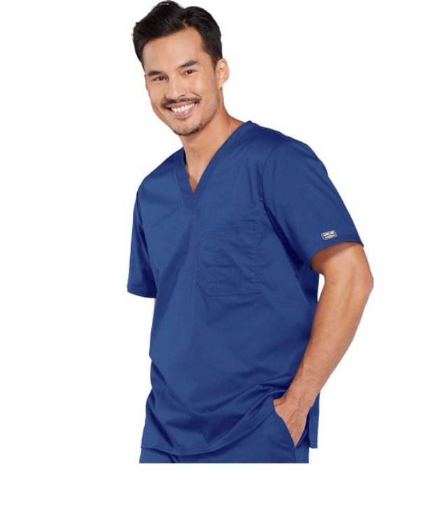 Cherokee Core Stretch Men's V Neck TOP  4743